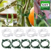 50/100PCS Tomato Greenhouse Ties Veggie Plant Support Clips Garden trellis Stake