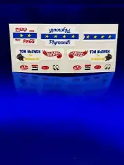 Hot Wheels Redline (MONGOOSE FUNNY CAR-*NEW*DECALS) **JUST PEEL & STICK**