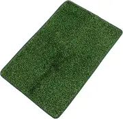 YARNOW Pet Mat Puppy Pee Pads Dog Small Potty Artificial Grass Training Pads Doggie Pee Pad Absorbent Pet Pad Grooming Kit Caterpillar Dog Pee Pad Wee Dog Floor Mats Litter Pour Green