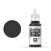 Vallejo Model Colour #205 Black Glaze 17 ml Acrylic Paint