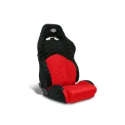 SAAS GT Automotive Seat Dual Recline Black/Red ADR Compliant Offer Comfort