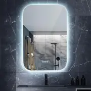 LED Wall Mirror Bathroom Mirrors for Wall Mounted Anti-Fog Smart Touch Switch Va