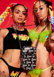 [Club Exx] What It Is Cellphone Crossbody Bag