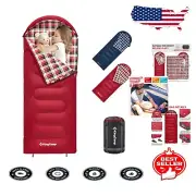 Water Repellent Lightweight Sleeping Bag for Kids – Compact and Cozy Design