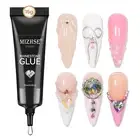 Rhinestone Glue Gel, Nail Glue Gel for Rhinestone Super Strong Bling Gel for Nai