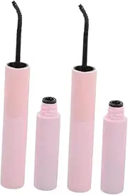 EPIGEIST 2pcs Quick-dry False Eyelash Glue Lash Glue Clear Strong Hold Eyelash Adhesive Lash Adhesive Plastic Shell Pink