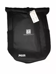 Miir Roll Top Laptop Backpack 20L Travel Bag 15" Water Resistant Transperfect