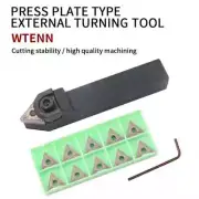 External Turning Tool Carbide Insert Holder Lathe WTENN WTENN1616/2020/2525/3232