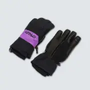 [FOS901034-9EB] MENS OAKLEY B1B GLOVE - BLACKOUT/ULTRA PURPLE