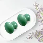 2Pcs Stone Jade Face Roller Face Sculpting Tool Trigger Point