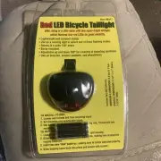 Harbor Freight Rear Bike Light Night Riding Cycling, Red LED Bicycle Tail Light