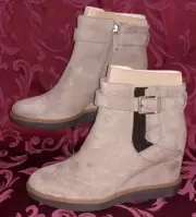 DR. SCHOLL'S SHOES Women's JACINDA Ankle Boots Woodsmoke Shoe Size 7.5M NEW