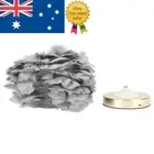 Portable Feather LED Lamp with Stepless Dimming & Metal Base