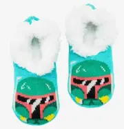 Star Wars Chibi Boba Fett Slipper Socks