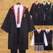 Kids Adults Harry Potter Hermione Granger Gryffindor Uniform Costume Cosplay Set