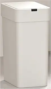 Induction Trash Can Motion Sensor Garbage Can with Lid Suitable for Bathroom Kitchen Office Bedroom Living Room Toilet