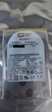 WD1000CHTZ-WD Velociraptor 1TB, 10000 RPM, 2.5 inch (NO TRAY)