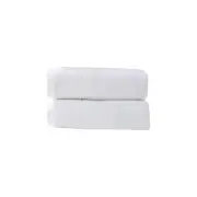 Renee Taylor Aireys 2 Piece White Bath Sheet Pack