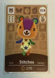 Animal Crossing New Horizons Amiibo: Stitches #318 NFC Tag FREE SHIPPING!