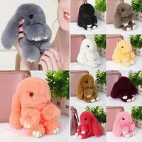 在飛比找蝦皮購物優惠--soft rabbit fur phone pendant