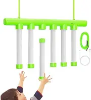Reaction Training Toy - Challenge Game Sticks | Remote Control Game with Adjustable Drop Speeds, Light-Up Catch Stick Game for Hand-Eye Coordination Family, Friends and Team Competitions