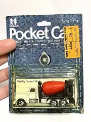 VINTAGE TOMY TOMICA AMERICAN CEMENT TRUCK 1978 S=1/98 PETERBILT MACK