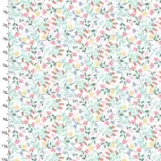 Handmade Blanket, Burp Rag/ Security Blanket, and Bib Pixie Dust Magical Flowers