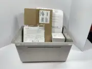 Elkay Undermount Sink Stainless Steel 17 x 12 x 9 in With Template Rack Drain