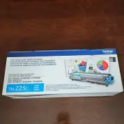 Genuine Brother TN225C Cyan High Yield Toner Cartridge NEW SEALED OEM TN-225C
