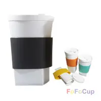 在飛比找PChome商店街優惠-【FOFOCUP】台灣製造創意可摺疊16oz折折杯(黑色)