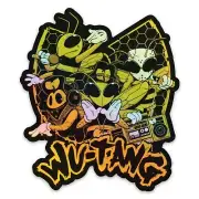 Wu-Tang HOLOGRAPHIC Bee Sticker - Waterproof vinyl die cut decal