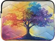Colorful Tree Laptop Case, Computer Bags for Laptops for Women Laptop Bags for Men, 16 Inch Laptop Sleeve Computer Cases for Laptops