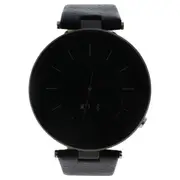 EK-E1 Montre Connectee Leather Strap Smart Watch - Black by Eclock for Unisex - 1 Pc Watch