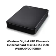 Western Digital 4TB Elements External hard disk 3.0 2.5 inch WDBU6Y0040BBK