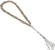 [HAPINARY] Glass Rosary yoga dainty bracelets beads bracelet zikr muslim rosary Muslim Prayer Tasbih 99 Beads Prayer Glass Beads Delicate Islamic Rosary Muslim Supplies alloy