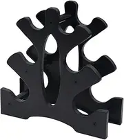 Aymzbd Weight Rack Dumbbell Stand Easy to Use Hold 6 Stable Lightweight Dumbbell Rack Dumbbell Holder for Training Fitness Dumbbells