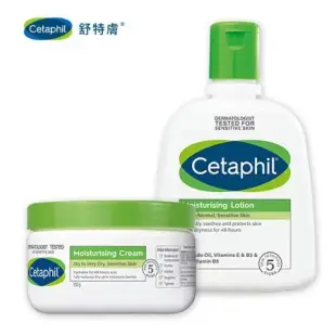 舒特膚 Cetaphil 長效潤膚霜250g.長效潤膚乳237ml(2入組)