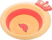 SECFOU Portable Collapsible Wash Basin Height Bath Tub for Washing Bottles Face Bottom for Home Outdoor Use Sturdy Safe Design