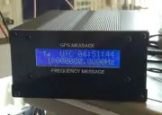 Latest 10MHZ SINE WAVE Sinewave GPS DISCiPLINED CLOCK GPSDO with LCD Display