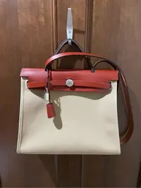 在飛比找Yahoo!奇摩拍賣優惠-【喬瑟夫二手名店】真品 HERMES Herbag 31 風