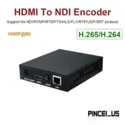 HDMI To NDI Encoder Video Encoder With External Audio Collection Encoder H.265