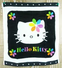 在飛比找樂天市場購物網優惠-【震撼精品百貨】Hello Kitty 凱蒂貓 中毛巾 花花