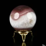 1.8" Agate Hand Carved Crystal Ball/Sphere, Crystal Healing