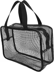 MAGICLULU Portable Shower Tote Bag Large Capacity Mesh Gym Bag Versatile and Easy to Carry
