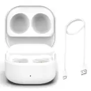 For Samsung Galaxy Buds FE SM-R400 Bluetooth Earphones Charging Case With Cable