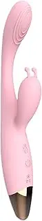 Vibrator G Spot Dildo Rabbit Vibrator For Women Dual Vibration Silicagel Waterproof Female Vagina Clitoris Anal Sex Toys Clitoral Vibrator