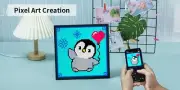 Divoom Pixoo 64 WiFi Pixel Art Display WiFi Cloud Digital Frame with APP Control