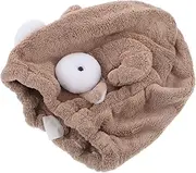 Healvian Coral Fleece Dry Hair Hat Shower Cap Cartoon Women Drying Towel Creative Women Drying Towel Hair-Drying Cap Hair Drying Cap Hair Dry Cap for Women Womens Towel Wrap Hair Dryer Cap