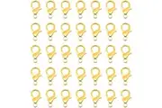 100pcs Gold Necklace Bracelet Keyring Swivel Parrot Lobster Clasp Hooks Clips Findings