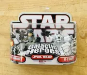 STAR WARS GALACTIC HEROES GENERAL VEERS AT-AT DRIVER Action Figures NIB